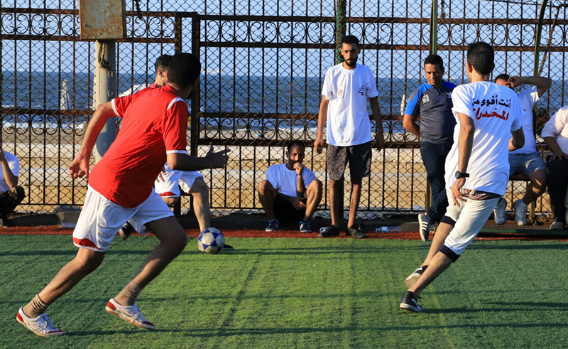دوري كرة قدم للمتعافين من الإدمان ببورسعيد