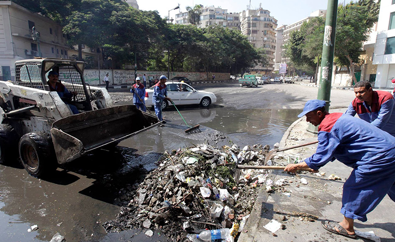 نظافة شوارع مصر