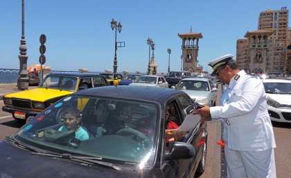 محافظة الإسكندرية هتبعت للمواطنين رسائل موبايل بمخالفاتهم المرورية