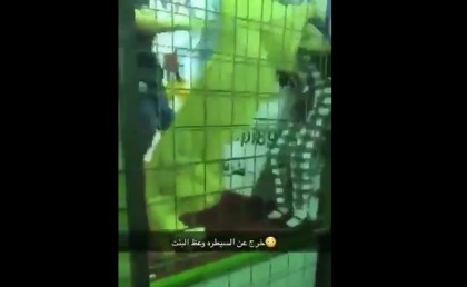 فيديو: أسد هجم على طفلة في سيرك في السعودية