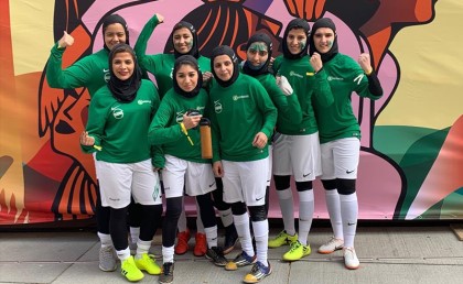 انطلاق أول دوري كرة قدم نسائية في السعودية في مارس