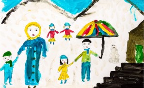 "من الداخل للخارج" مشروع بيساعد أطفال سوريا يعبروا عن الحرب بالرسم
