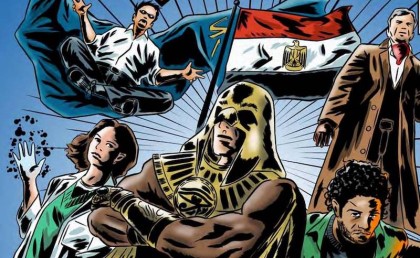 "العصبة" كتاب كوميك بأبطال خارقين مصريين
